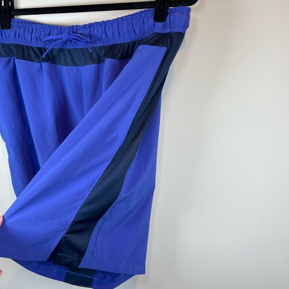 Nike Dri-Fit Flex Graphic 8" Training Shorts Purple Lightweight Athletic Gym XL - Picture 6 of 11